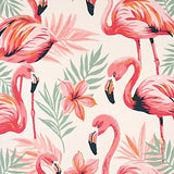 Eclectic Colorful Avian Artwork(Pink)