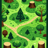 Charming Forest Creature Design(Green)