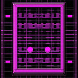 Ultra Soft Area Rug, Non Slip, Stain Resistant, Washable Area Rugs for Living Room, Bedroom, Colorful Retro Arcade Aesthetic(Purple)