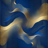 Dynamic Blue Grey Fusion Artistry(Blue)