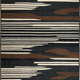 Ultra Soft Area Rug, Non Slip, Stain Resistant, Washable Area Rugs for Living Room, Bedroom, Rustic Animal Print Chic Design(Brown)
