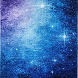 Vibrant Cosmic Glitter Design(Blue)
