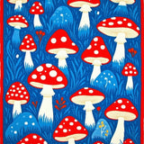 Cuddly Cartoon Mushroom Atmosphere(Red)