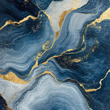 Sophisticated Abstract Flow(Blue)