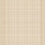 Ultra Soft Area Rug, Non Slip, Stain Resistant, Washable Area Rugs for Living Room, Bedroom, Chic Tan Plaid Decorative Style(Beige)