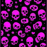 Ultra Soft Area Rug, Non Slip, Stain Resistant, Washable Area Rugs for Living Room, Bedroom, Artistic Skull Gesture Representation(Pink)
