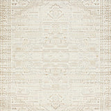 Ultra Soft Area Rug, Non Slip, Stain Resistant, Washable Area Rugs for Living Room, Bedroom, Luxurious Textured Scalloped Finish(Beige)