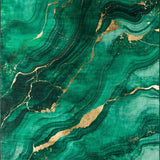 Artistic Modern Textured Layers(Green)