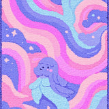 Colorful Lush Cartoonish Aesthetic(Purple)