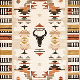 Ultra Soft Area Rug, Non Slip, Stain Resistant, Washable Area Rugs for Living Room, Bedroom, Elegant Beige Animal Motif(Beige)