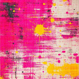 Bright Retro Color Block(Pink)