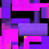Ultra Soft Area Rug, Non Slip, Stain Resistant, Washable Area Rugs for Living Room, Bedroom, Modern Playful Geometric Motif(Purple)
