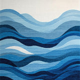 Lush Tranquil Seafoam Feel(Blue)