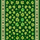 Rustic Clover Patterned Accent(Green)