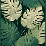Modern Botanical Leaf(Green)