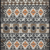 Contemporary Tribal Graphic Appeal(Black)