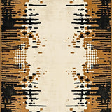 Ultra Soft Area Rug, Non Slip, Stain Resistant, Washable Area Rugs for Living Room, Bedroom, Minimalist Abstract Animal Design(Beige)