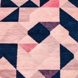 Ultra Soft Area Rug, Non Slip, Stain Resistant, Washable Area Rugs for Living Room, Bedroom, Navy Blue Yoga Mat Modern Area Carpet(Pink)