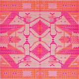Modern Colorful Geometric Motif(Pink)