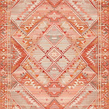 Eclectic Terracotta Geometric Motif(Pink)