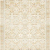 Artisan Trellis Area with Faded Latticework and Vintage Inspired Detailing(Beige)