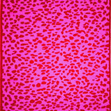 Ultra Soft Area Rug, Non Slip, Stain Resistant, Washable Area Rugs for Living Room, Bedroom, Playful Cartoonish Cheetah Aesthetic(Pink)