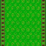 Charming Whimsical Clover Motif(Green)