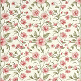 Ultra Soft Area Rug, Non Slip, Stain Resistant, Washable Area Rugs for Living Room, Bedroom, Serene Watercolor Floral Design(White)