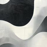 Chic Black and White Motif(Black)