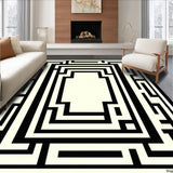 Refined Neutral Tones Ogee Style(Black)