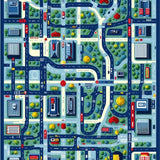 Charming Child Centric Roadway Theme(Blue)