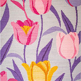 Lively Seasonal Flower Motif(Pink)
