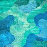 Eye Catching Playful Color Fusion(Blue)