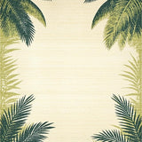 Coastal Retro Botanical Design(Beige)