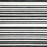 Ultra Soft Area Rug, Non Slip, Stain Resistant, Washable Area Rugs for Living Room, Bedroom, Graphic Stripe Fusion Rug with Modern Minimalist Contrast Pattern(Gray)