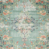 Rustic Distressed Textured Elegance(Green)