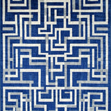 Sophisticated Tiled Fusion(Blue)