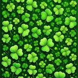 Whimsical Clover Patterned Decor(Green)