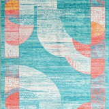 Elegant Toned Linear Design(Blue)