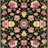 Sophisticated Black and Pink Blossom(Black)