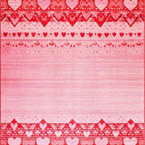 Lush Romantic Texture(Red)