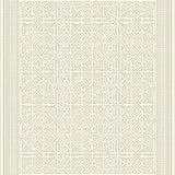 Beige Diamond Area Geometric Textured Front Door(Beige)