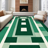 Cozy Rustic Geometric Appeal(Green)