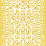 Ultra Soft Area Rug, Non Slip, Stain Resistant, Washable Area Rugs for Living Room, Bedroom, Modern Artistic Abstract Flourish(Yellow)