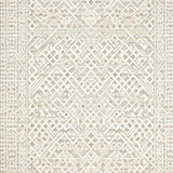 Artful Natural Tones Geometric Design(Beige)