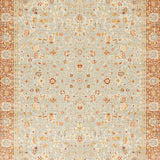 Ultra Soft Area Rug, Non Slip, Stain Resistant, Washable Area Rugs for Living Room, Bedroom, Rustic Light Brown Botanical Motif(Ivory)