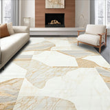 Marble Abstract Geometric(Beige)
