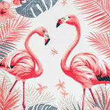 Playful Flamingo and Leaf Fusion(Pink)