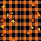 Ultra Soft Area Rug, Non Slip, Stain Resistant, Washable Area Rugs for Living Room, Bedroom, Autumn Harvest Plaid Area Rug Festive Fall Doormat with Pumpkin & Leaves Design(Black)