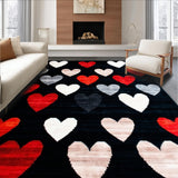 Elegant Heart Shaped Modern(Black)